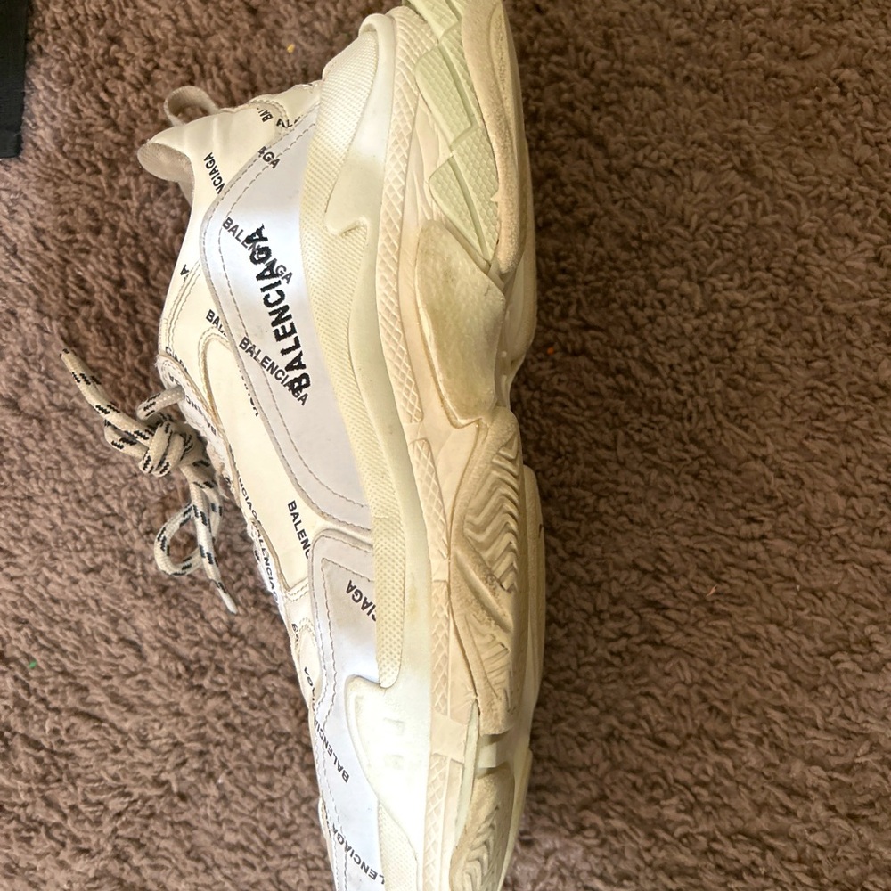 Balenciaga Triple S Allover Logo